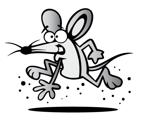 Cartoon Mouse Wall Decal