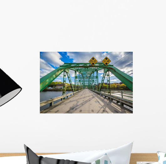 Bridge over Connecticut River Wall Decal