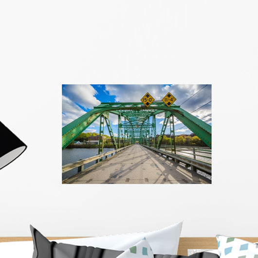 Bridge over Connecticut River Wall Decal