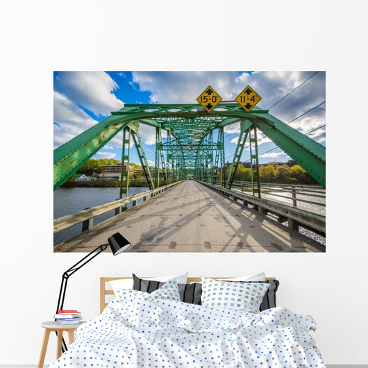 Bridge over Connecticut River Wall Decal