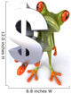 Frog and Dollar Sign Wall Decal