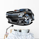 Cartoon Retro Hot Rod Wall Decal