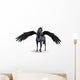 Mythical Black Pegasus Wall Decal