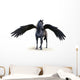 Mythical Black Pegasus Wall Decal