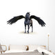 Mythical Black Pegasus Wall Decal