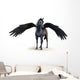 Mythical Black Pegasus Wall Decal