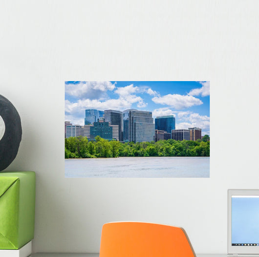 Rosslyn Skyline Arlington from Wall Decal