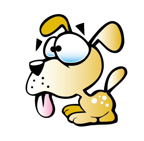 Cartoon Puppy Wall Decal