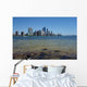 Downtown Miami Skyline Seen Wall Decal