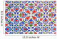 Turkish Tile Background Wall Mural