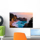Mcway Falls at Sunset in California Wall Mural