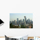 Seattle Cityscape and Space Wall Decal