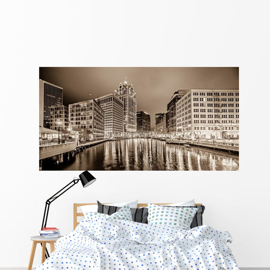 Milwaukee Wisconsin City Wall Decal
