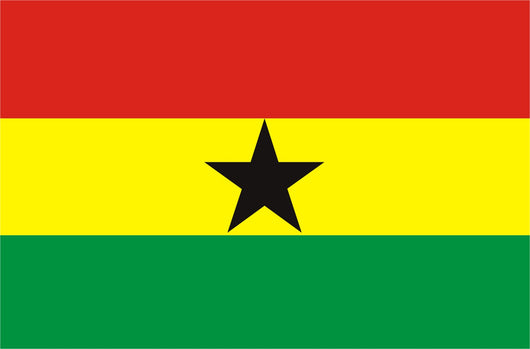 Flag Ghana Wall Decal