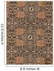 Ethnic Pattern IV Wall Mural