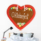 Gingerbread Heart Oktoberfest Wall Decal