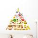 food pyramid Wall Decal