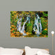 Mountain Waterfall Autumn Wall Mural