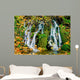 Mountain Waterfall Autumn Wall Mural
