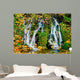 Mountain Waterfall Autumn Wall Mural