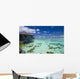 Tropical Island Resort Crystal Wall Decal