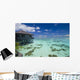 Tropical Island Resort Crystal Wall Decal