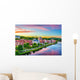 Augusta Maine USA Skyline Late Afternoon Wall Decal