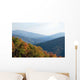 Autumn Mountain Range Wall Decal