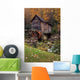 Autumn Grist Mill Wall Decal Design 5