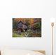 Autumn Grist Mill Wall Decal Design 3