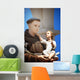 Statue "Saint Anthony of Padua" Wall Mural