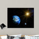 Space Landscape Wall Mural
