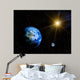 Space Landscape Wall Mural