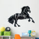 Black Frisian Horse Wall Decal
