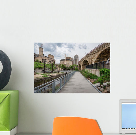 Mill Ruins Park Minneapolis Wall Decal