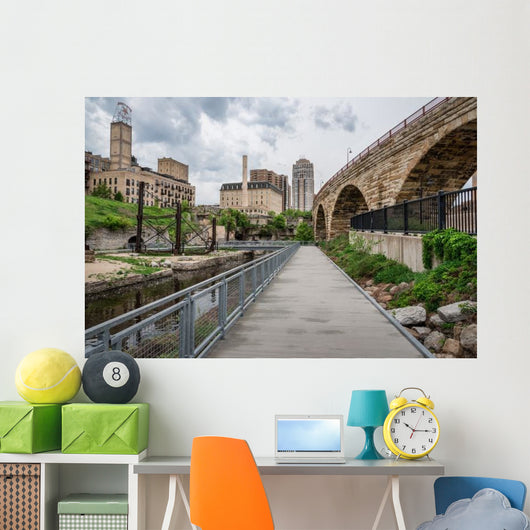 Mill Ruins Park Minneapolis Wall Decal