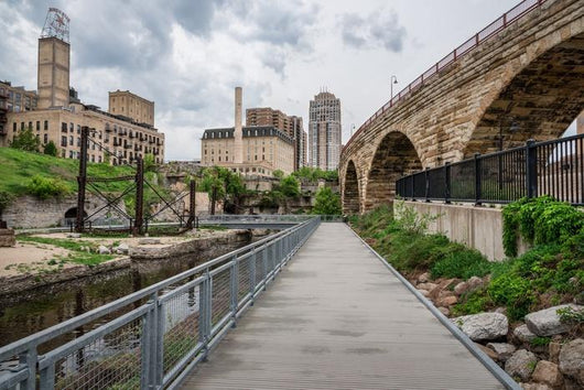 Mill Ruins Park Minneapolis Wall Decal