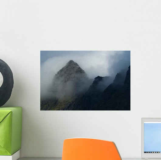 Trolls Berggipfel Am Trollfjord Wall Decal