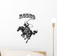 cowboy Wall Decal