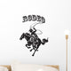cowboy Wall Decal