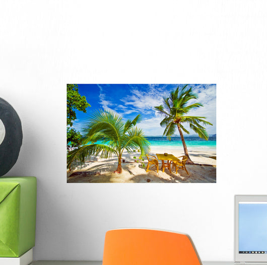 Dining in Paradise Wall Mural