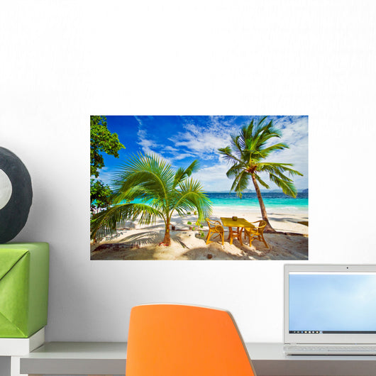 Dining in Paradise Wall Mural
