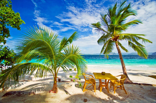 Dining in Paradise Wall Mural