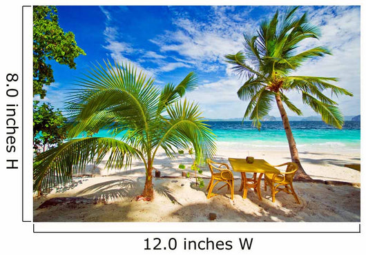 Dining in Paradise Wall Mural