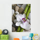 Orchid and bamboo Wall Mural