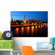 moscow kremlin in the night Wall Mural