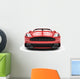 Front Red Sport Car Wall Decal