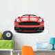Front Red Sport Car Wall Decal