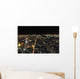 Downtown New York at Night Wall Mural