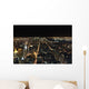 Downtown New York at Night Wall Mural